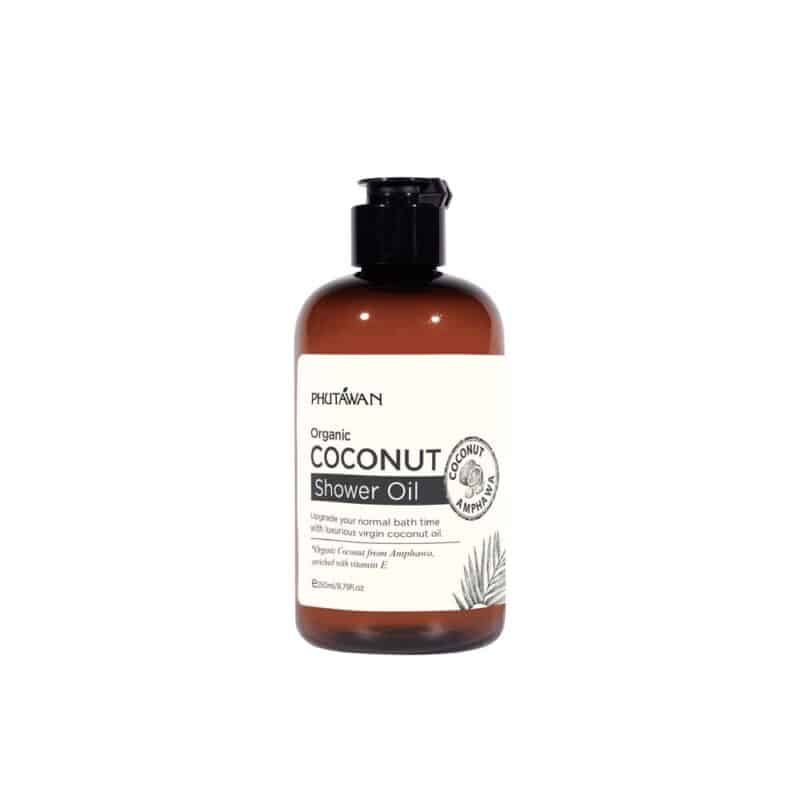Organic Coconut Shower Oil, 250ml
