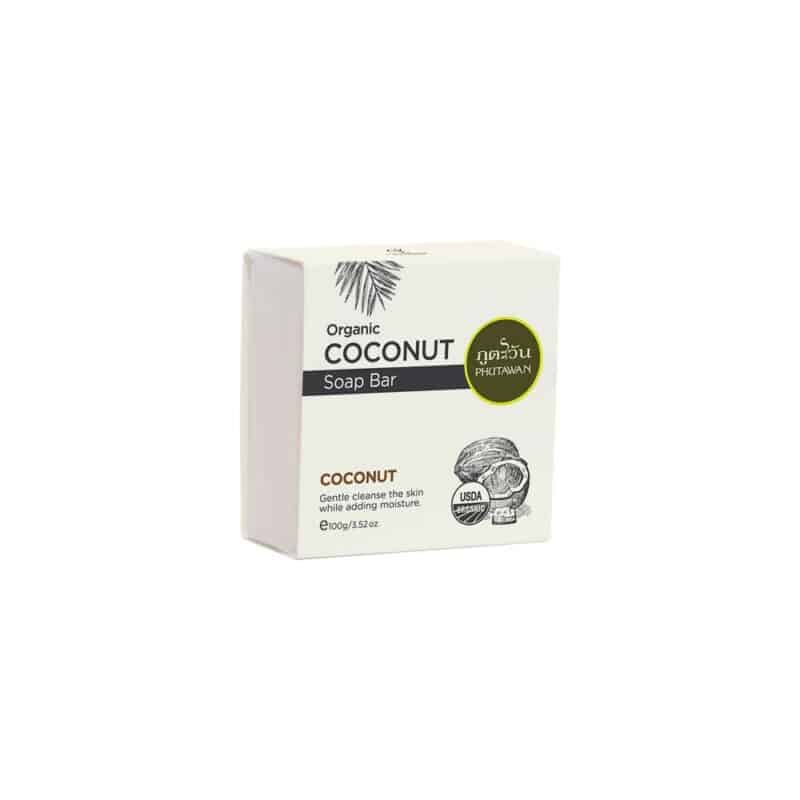 Organic Coconut Soap Bar, 100g