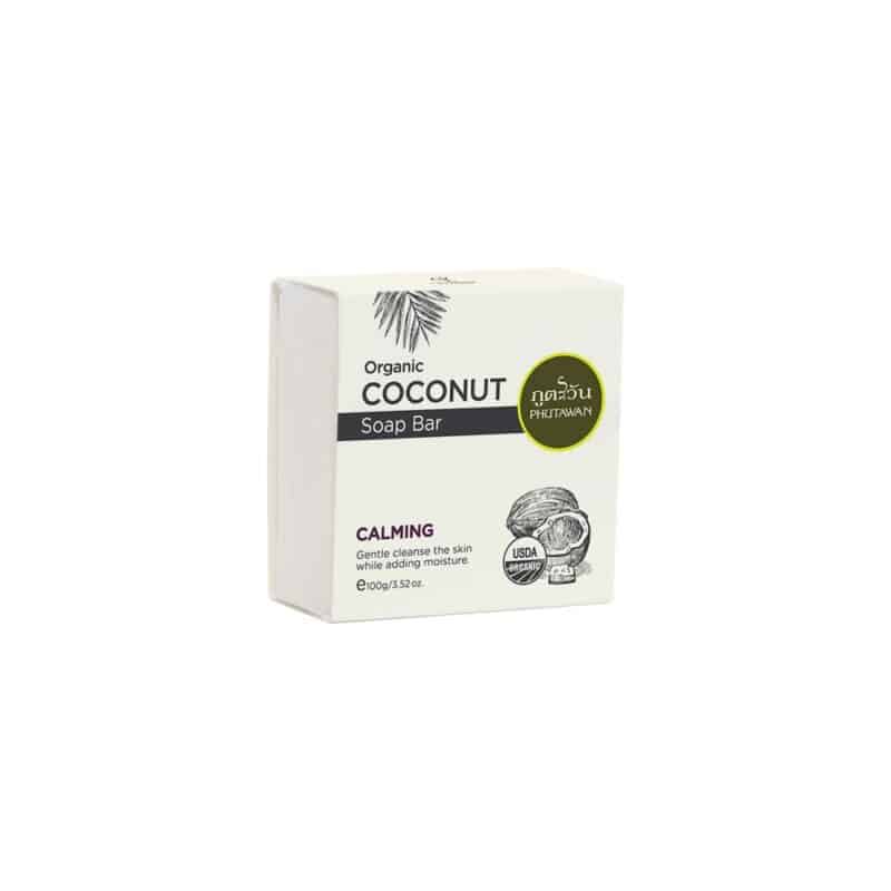 Organic Coconut Soap Bar Calming, 100g